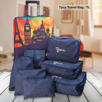 7Pcs Travel Bag : TL
